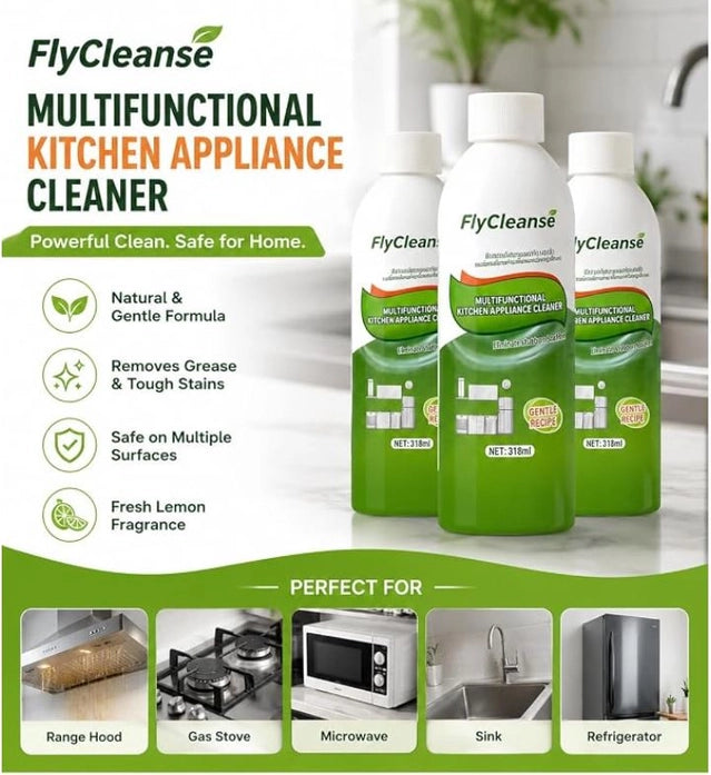 Multi Surface Kitchen Cleaner and Heavy Duty Grease & Oil Stain Remover(Pack of 2)